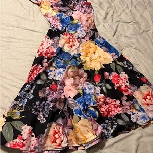 Marc Bouwer Floral Multicolor Dress